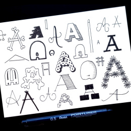 Pointliner sæt 14 stk i gruppen Penne / Skrive / Fineliners hos Pen Store (133076)