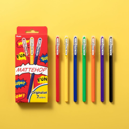 Mattehop Gelpen Original Colours 7-pak i gruppen Penne / Skrive / Gelpenne hos Pen Store (133079)