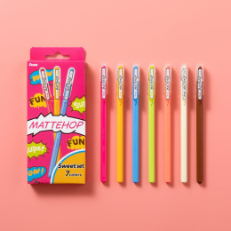 Mattehop Gelpen Sweet Colours 7-pak i gruppen Penne / Skrive / Gelpenne hos Pen Store (133080)