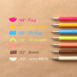 Mattehop Gelpen Sweet Colours 7-pak i gruppen Penne / Skrive / Gelpenne hos Pen Store (133080)