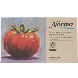 Norma Blue Oliemaling 7x35 ml i gruppen Kunstnerartikler / Kunstnerfarver / Oliemaling hos Pen Store (133140)