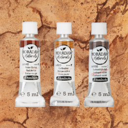 Horadam Naturals Akvarelfarve 3x5 ml Earth i gruppen Kunstnerartikler / Kunstnerfarver / Akvarelmaling hos Pen Store (133145)