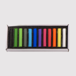 Soft Pastels Assorted 12-set i gruppen Kunstnerartikler / Kridt og blyanter / Pastelkridt hos Pen Store (133362)