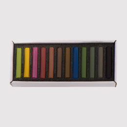 Soft Pastels Dark 12-set i gruppen Kunstnerartikler / Kridt og blyanter / Pastelkridt hos Pen Store (133363)