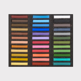 Soft Pastels Assorted 36-set i gruppen Kunstnerartikler / Kridt og blyanter / Pastelkridt hos Pen Store (133372)