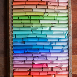 Soft Pastels Wood Box 204-sæt i gruppen Kunstnerartikler / Kunstnerfarver / Pastel / Tørpasteller hos Pen Store (133646)