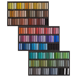 Soft Pastels Wood Box 204-sæt i gruppen Kunstnerartikler / Kunstnerfarver / Pastel / Tørpasteller hos Pen Store (133646)