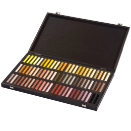 Soft Pastels Wood Box 204-sæt i gruppen Kunstnerartikler / Kunstnerfarver / Pastel / Tørpasteller hos Pen Store (133646)