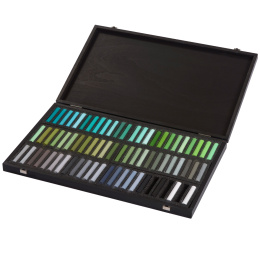 Soft Pastels Wood Box 204-sæt i gruppen Kunstnerartikler / Kunstnerfarver / Pastel / Tørpasteller hos Pen Store (133646)