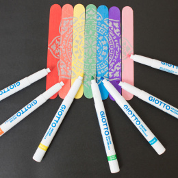 Decor Materials Paint Markers 12-pak i gruppen Kids / Børnepenne / 5 år+ hos Pen Store (133760)