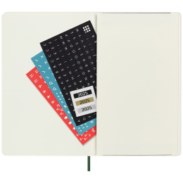 12M Daily Kalender 2025 Hardcover Large Myrtle Green i gruppen Papir & Blok / Kalendere / 12 mdr kalendere hos Pen Store (133763)