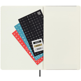 12M Daily Kalender 2025 Softcover Pocket Black i gruppen Papir & Blok / Kalendere / 12 mdr kalendere hos Pen Store (133771)