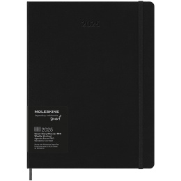 12M M+ Digital Planner Weekly Note 2025 XL Black i gruppen Papir & Blok / Kalendere / Specialkalendere hos Pen Store (133782)