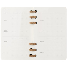 12M Spiral Planner 2025 Large Black i gruppen Papir & Blok / Kalendere / 12 mdr kalendere hos Pen Store (133784)