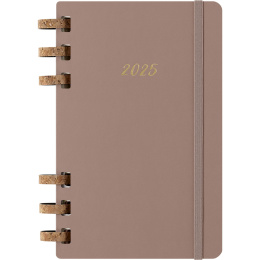 12M Spiral Planner 2025 XL Almond i gruppen Papir & Blok / Kalendere / 12 mdr kalendere hos Pen Store (133786)