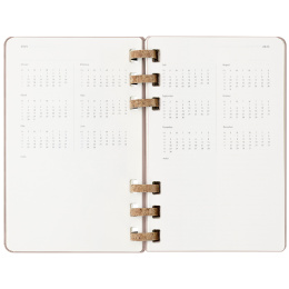 12M Spiral Planner 2025 XL Almond i gruppen Papir & Blok / Kalendere / 12 mdr kalendere hos Pen Store (133786)