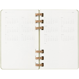 12M Spiral Planner 2025 Large Kiwi i gruppen Papir & Blok / Kalendere / 12 mdr kalendere hos Pen Store (133787)