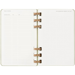 12M Spiral Planner 2025 Large Kiwi i gruppen Papir & Blok / Kalendere / 12 mdr kalendere hos Pen Store (133787)