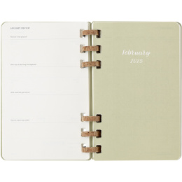 12M Spiral Planner 2025 Large Kiwi i gruppen Papir & Blok / Kalendere / 12 mdr kalendere hos Pen Store (133787)