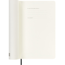 12M Weekly Planner Horizontal 2025 Hardcover Large Black i gruppen Papir & Blok / Kalendere / 12 mdr kalendere hos Pen Store (133788)