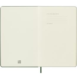 12M Weekly Notebook Hardcover 2025 Large Myrtle Green i gruppen Papir & Blok / Kalendere / 12 mdr kalendere hos Pen Store (133794)