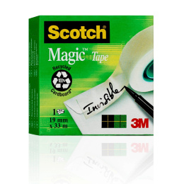 Scotch Magic tape refill 19mm x 33m i gruppen Hobby & Kreativitet / Hobbytilbehør / Tape hos Pen Store (133820)