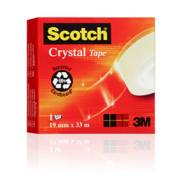 Scotch Crystal tape refill 19mm x 33m i gruppen Hobby & Kreativitet / Hobbytilbehør / Tape hos Pen Store (133821)