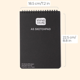 Sketchpad A5 240g i gruppen Papir & Blok / Kunstnerblok / Akvarelblok hos Pen Store (133841)