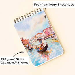 Sketchpad A5 240g i gruppen Papir & Blok / Kunstnerblok / Akvarelblok hos Pen Store (133841)