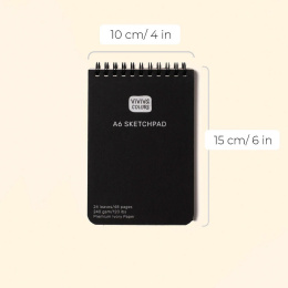 Sketchpad A6 240g i gruppen Papir & Blok / Kunstnerblok / Akvarelblok hos Pen Store (133842)