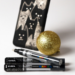 Mark All Glittermarker 2mm i gruppen Penne / Kunstnerpenne / Akrylmarkers hos Pen Store (133860)