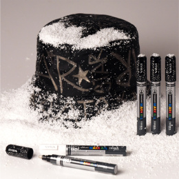 Mark All Glittermarker 2mm i gruppen Penne / Kunstnerpenne / Akrylmarkers hos Pen Store (133860)