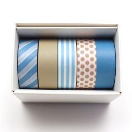 Washi-Tape  Gift Box Grayish i gruppen Hobby & Kreativitet / Hobbytilbehør / Washi Tape hos Pen Store (134053)