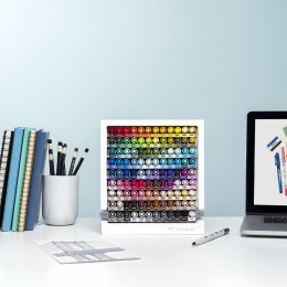 ABT Dual Brush Pen Desktop Organizer (Tom) i gruppen Hobby & Kreativitet / Organisere / Oppbevaringsbokser hos Pen Store (134131)