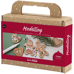 DIY Gingerbread dekoration vedhæng 7 stk i gruppen Hobby & Kreativitet / Højtider og sæsoner / Julekrea hos Pen Store (134133)