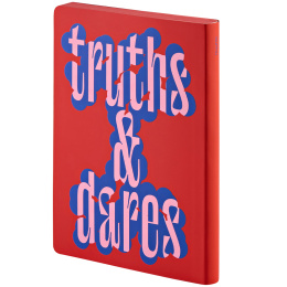 Notebook Graphic L - Truths & Dares i gruppen Papir & Blok / Skriv og noter / Notesbøger hos Pen Store (134342)