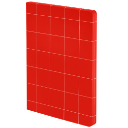 Notebook Break The Grid L Light - Red i gruppen Papir & Blok / Skriv og noter / Notesbøger hos Pen Store (134351)