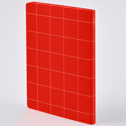 Notebook Break The Grid L Light - Red i gruppen Papir & Blok / Skriv og noter / Notesbøger hos Pen Store (134351)