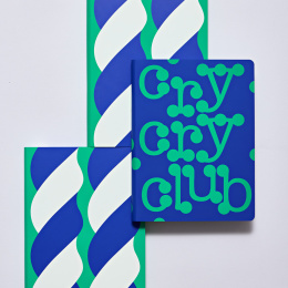 Notebook Graphic L - Cry Cry Club i gruppen Papir & Blok / Skriv og noter / Notesbøger hos Pen Store (134361)