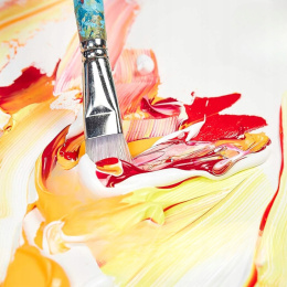 Akryl sæt 24 farver (59 ml) + 12 pensler i gruppen Kunstnerartikler / Kunstnerfarver / Akrylmaling hos Pen Store (134423)