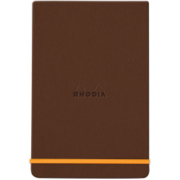 Rhodiarama Webnotepad 9x14 cm Linjeret i gruppen Papir & Blok / Skriv og noter / Notesbøger hos Pen Store (134432_r)