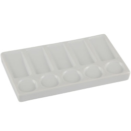 Artists porcelænspalette rektangulær 22x20 cm i gruppen Kunstnerartikler / Studie / Paletter hos Pen Store (134469)