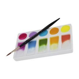 Artists porcelænspalette rektangulær 22x20 cm i gruppen Kunstnerartikler / Studie / Paletter hos Pen Store (134469)