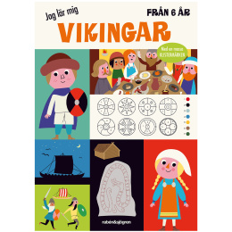 Jeg lærer om vikinger i gruppen Kids / Sjovt og lærerigt / Farvelægning og håndværksbøger / Hjernegymnastik for børn hos Pen Store (134477)