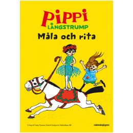 Pippi Langstrømpe male og tegne i gruppen Kids / Sjovt og lærerigt / Farvelægning og håndværksbøger / Malebøger hos Pen Store (134492)