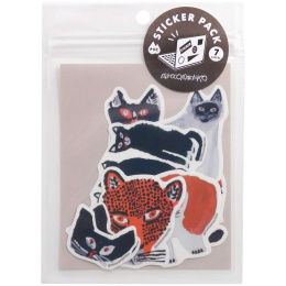 Sticker pack Miroco Machiko Cats i gruppen Hobby & Kreativitet / Skabe / Stickers hos Pen Store (134509)