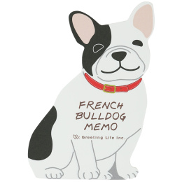 French Bulldog Memo i gruppen Papir & Blok / Skriv og noter / Post-it og notesblokke hos Pen Store (134519)