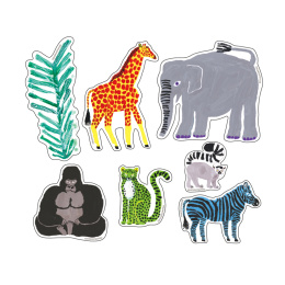 Sticker pack Miroco Machiko Animals i gruppen Hobby & Kreativitet / Skabe / Stickers hos Pen Store (134523)