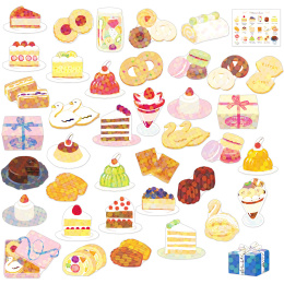 Hako Stickers Patisserie i gruppen Hobby & Kreativitet / Skabe / Stickers hos Pen Store (134535)