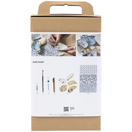 DIY Découpage-kit Østersskal i gruppen Hobby & Kreativitet / Teknikker / Decoupage hos Pen Store (134608)